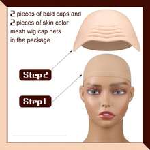 Bald Head Cosplay Wig Suitable For Multiple Scenarios - Multicolor - View 6