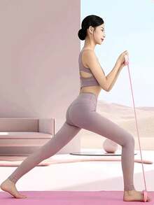 1 chiếc dây thun tập yoga điều chỉnh trọng lượng, dùng để giãn cơ ngực và lưng, dây kéo dày dặn, dụng cụ tập luyện thể dục mở rộng lưng. - Nhiều màu - Xem 4