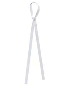 1 chiếc khăn quàng cổ dài bằng satin, khăn quàng cổ đơn giản màu đen trắng, khăn buộc cổ màu trơn dành cho nữ - hoàn hảo cho các bữa tiệc, trang phục hàng ngày, các dịp trang trọng và phong cách Y2K. - Nhiều màu - Xem 13