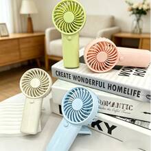 1pc Mini Fan, Single Wind Speed, Portable Small Fan, Party/Gift (Batteries Sold Separately) - Multicolor - View 8