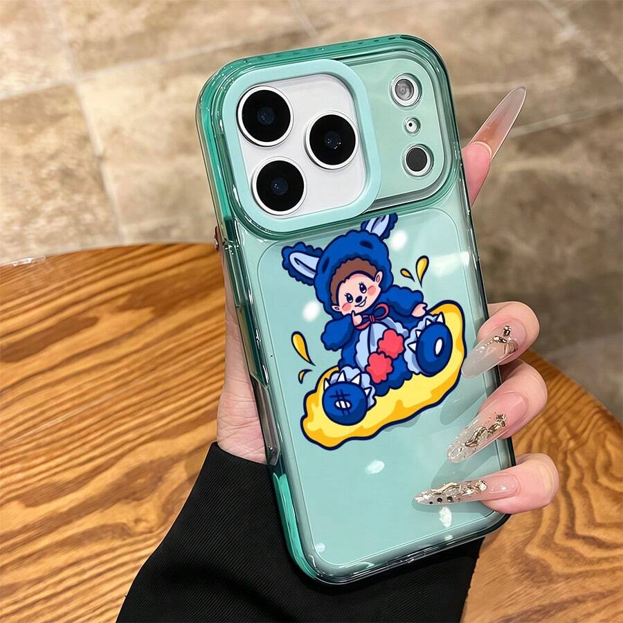 Basic Phone Cases - Translucent Green - View 1