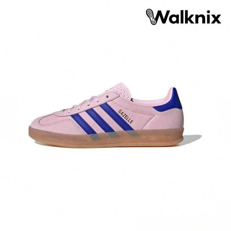 Gazelle Indoor 'Clear Pink Lucid Blue' Gum Sneakers Women JI1371 - Nhiều màu - Xem 1