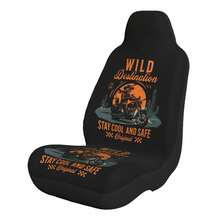 1 capa universal para assento de carro com estampa Dark Rider - cavaleiro - Ver 7