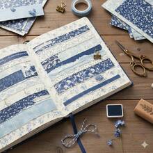 24 piezas de papel decorativo con estampado por ambos lados de 6x6 pulgadas, adecuado para álbumes de fotos hechos a mano, elaboración de tarjetas, scrapbooking, diarios de balas, collages, tarjetas de felicitación y manualidades - Multicolor - Ver 11