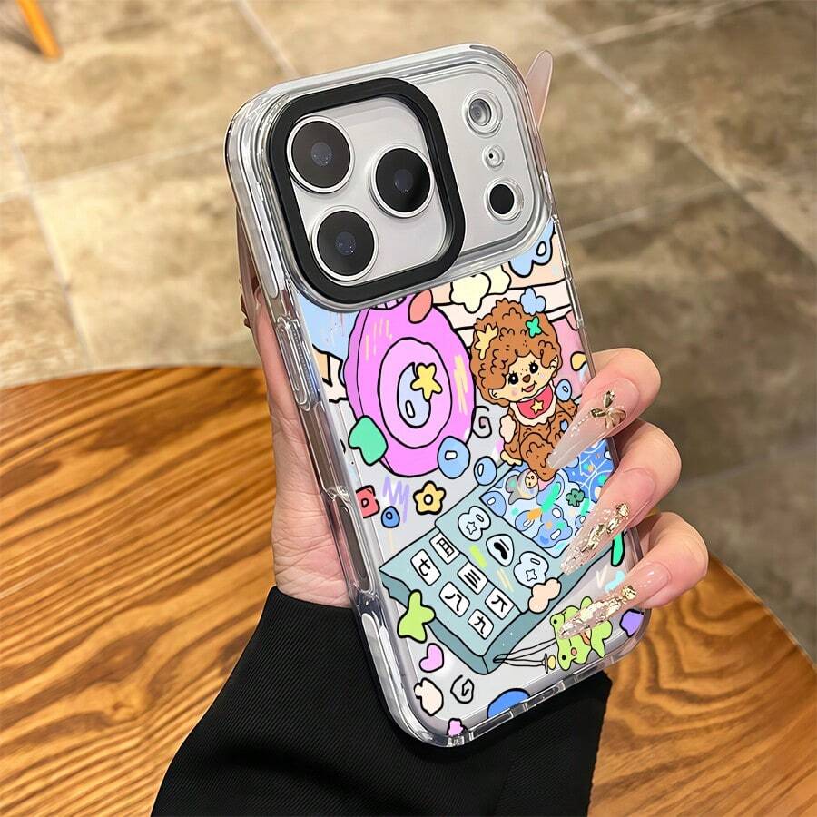 Basic Phone Cases - 흰색 테두리 - 보기 1