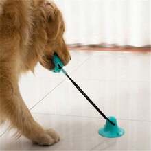 Pet Training Toy, Dog Chew Leash With Strong Suction Cup, Pet Chew Toy, Suction Cup Pet Training Toy. Suitable For Entertainment Of Small And Medium Dogs. (Recommended For Use On Smooth Tiles, Not Recommended For Use On Wooden Floors.) - Multicolor - View 4