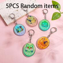 1 pieza/5 piezas Llavero acrílico de , llavero de dibujos animados de anime, accesorios para mochila - Multicolor - Ver 13
