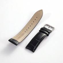 竹纹PU皮革表带 18mm 20mm 22mm 24mm 高级替换表带，适用于腕表 - 常規款 - 查看 7