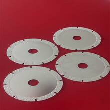 110mm Diameter Diamond Cutting Disc, 20mm Shaft Hole, Capable Of Cutting Natural Marble, Artificial Stone, Metal Materials, Etc., Fast Cutting Speed, And Splash Free, Tool Accessories - 110 Diamond Cutting Disc - View 8