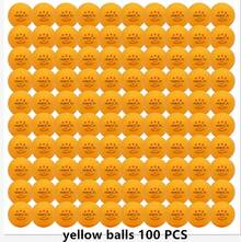 100 bolas amarillas