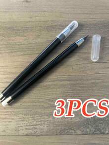 1/2/3/4 buah Pensil HB Eternal Baru, Hitam, Desain Teknologi Tinggi, Tidak Mudah Patah, Tidak Perlu Diasah, Pensil Sketsa, Hadiah Hari Ayah, Hadiah Hari Ibu, Hadiah untuk Teman, Hadiah untuk Siswa, Kembali ke Sekolah - Hitam monokrom - View 11