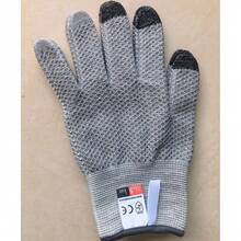 Pineapple Pattern Anti-Cut Safety Work Gloves, Level 5 Cut Protection Touchscreen Enabled Gloves, Multipurpose Gloves For Garden, Carpentry, Fishing - A - View 10