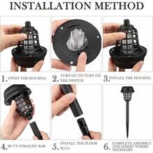 Exterminador de insectos solar con modos de luz duales, lámpara LED impermeable, lámparas con trampa para mosquitos, ideal para jardín, césped, camping, uso al aire libre - colores - Ver 5