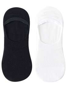 1/2/4/6/10/20 Pairs Women No-Show Socks, Non-Slip, Odor-Resistant, Breathable Low Vamp Invisible Socks For Shoes - Multicolor - View 32