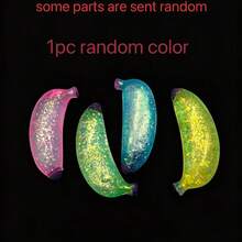 1 món đồ chơi bóp hình quả chuối giảm căng thẳng sáng tạo, đồ chơi bóp trái cây có độ đàn hồi chậm giúp giải tỏa stress. - Nhiều màu - Xem 5