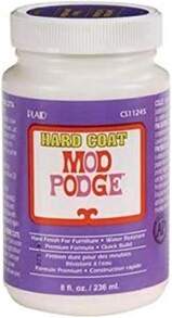 Mod Podge Hard Coat For Furniture, 8-Ounce (CS11245), Clear - White - 查看 1