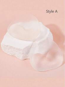 1pc Reusable Silicone Bra Pads, Invisible Thickened Bust Enhancer - Suitable For Bras, Bikinis And Dresses, Natural Lift, Seamless Nude/Transparent, Suitable For Daily Wear, Parties And Vacations Without Adhesive - One Size Fits All - View 14