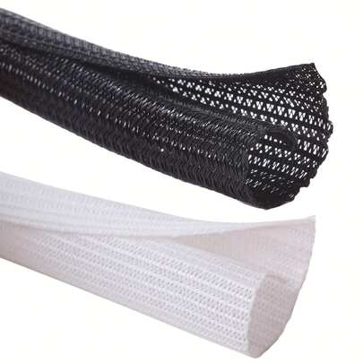Ống bảo vệ cáp 6m/10m, dạng ống cho cáp âm thanh/video, dây quấn tự cuộn - Bảo vệ cáp khỏi bị gặm nhấm.