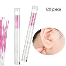 120pcs/60pcs Colored Ear Piercing Cleaning Thread, Removes Dirt & Odor, Prevents Ear Hole Blockage - View 5