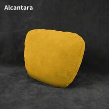 Para mercedes-benz GLE Alcantara reposacabezas de coche almohada para asiento de coche almohada para el cuello asiento de coche columna cervical accesorios de almohada para el cuello - 2 amarillos - Ver 23