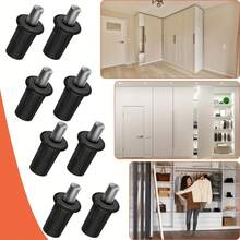 50 Pcs Shutter Repair Pins Plastic Iron Material Furniture Fittings Durable Replacement Parts Window Blinds Shutters Door Bolts - A - View 6