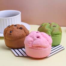 Đồ chơi bóp mềm SQUISHY - Mô hình bánh mì phồng mềm mại, đàn hồi chậm, chân thực, giúp giảm căng thẳng, chất liệu PU, thích hợp làm quà tặng trong các dịp lễ, sinh nhật, ngày Valentine, món quà hoàn hảo, trò đùa vui nhộn. - Nhiều màu - Xem 5