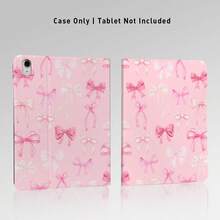 1 件装翻盖平板电脑保护套，带笔槽，兼容华为 Matepad SE 11/Matepad 11/Matepad 11.5S/Matepad 10.4 英寸/Matepad Pro 11 英寸、12.2 英寸/Matepad Air 12 英寸，粉色蝴蝶结图案；兼容荣耀 Pad 8/9/10、荣耀 GT 11.5 英寸/X7/X8A/X9/X8Pro/X9Pro/V9/V8 Pro；兼容小米、苹果第十代/11 2025 (A16) 以及 A9/A9+/A11/S11/S10 FE - 彩色 - 查看 7