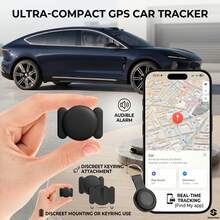Mini GPS Tracker, 1 Count Car GPS Tracker With Weatherproof Magnetic Case, Batteries Powered Hidden Car Tracking Device - For IOS - View 1