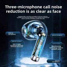 Air4 Wireless Earbuds ANC Active Noise Cancelling 36dB 33H Playtime HiFi Stereo Bluetooth Headphones For Ios Airpro Clone Waterproof In Ear Earphones With Charging Case FLAE - 白色 - 查看 9