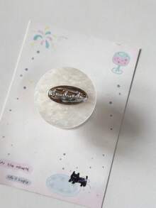Giá đỡ điện thoại hình nơ màu trắng, có keo dán hoặc nam châm, phù hợp với nhiều dòng điện thoại và ốp lưng khác nhau, kiểu dáng mềm mại. - trắng - Xem 37