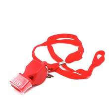 1pc Pink ABS Plastic Extra Loud Emergency Whistle, Suitable For Coaches And Referees, 120dB Volume, Lightweight With Detachable Lanyard, Applicable For Hiking, Camping, Rescue And Safety - Multicolor - View 25