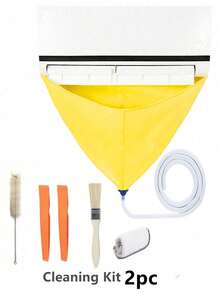 1/2/3 Set Air Conditioner Cleaning Kit - With Drain Hose & PVC Leak-Proof Maintenance Cap | For Living Room & Bedroom AC Units | Deep Clean & Maintain Performance | Welcome A Fresh Summer - Full Coverage - View 11