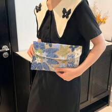 1 chiếc ví cầm tay đính sequin thời trang dành cho nữ, túi xách dự tiệc thanh lịch với các ngăn lấp lánh để đựng ví, mỹ phẩm, phù hợp cho các bữa tiệc, đám cưới, trang phục mùa hè, món quà tuyệt vời cho kỳ nghỉ. - Nhiều màu - Xem 11