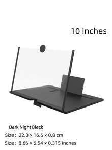 Amplificador de pantalla de alta definición para teléfonos móviles, amplificador de pantalla de escritorio, soporte extensible para teléfonos de 10 pulgadas. - A - Ver 15
