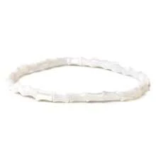 Pulsera cuadrada con cuentas de concha blanca Natural, pulseras de concha de nácar para mujeres y hombres, joyería para fiesta en la playa y el mar de verano - 6 - Ver 12