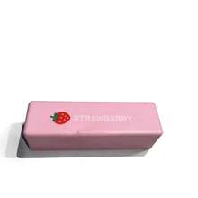 Cute Strawberry Slow Rebound Toy, Suitable For Ages 14+, Office Desk Stress Relief Squeeze Toy. The Sealed Item May Have A Strong Smell Initially, It's Recommended To Open And Let It Air Out For A Few Hours For The Scent To Dissipate. - Pink - View 3