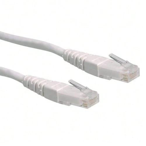 Cabo de rede ROLINE UTP Cat.6 de 1,5 m, branco, 1,5 m Cat6 U/UTP (UTP) - A - Ver 1