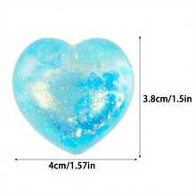 1 món đồ chơi bóp hình trái tim caramel mini có tia laser, đồ chơi giảm căng thẳng, quà tặng ngày lễ - Nhiều màu - Xem 9