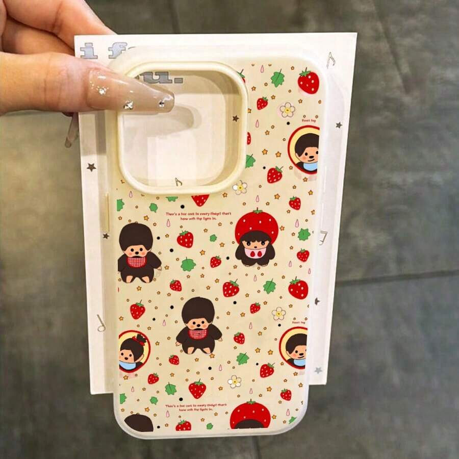 Basic Phone Cases - 미색 - 보기 1