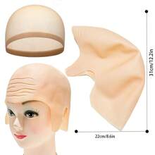 Bald Head Cosplay Wig Suitable For Multiple Scenarios - Multicolor - View 9