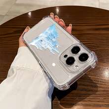 Funda para teléfono con temática invernal de castillo de hielo blanco. Esta elegante funda es compatible con Samsung, Apple, VIVO, OPPO, , Transsion, ,  y Honor. Fabricada en silicona TPU, ofrece protección contra golpes y caídas, además de un tacto superior. Es un regalo ideal para familiares, amigos y seres queridos, y una opción perfecta para el Día de San Valentín y Año Nuevo. Funda para teléfono Maestra, funda para iPhone, funda para iPhone 17 Pro, funda para iPad, fundas para teléfono, funda para iPhone 16, funda para iPhone 17, funda para iPhone 15, funda para iPhone 17 Pro Max, funda para iPhone 15, funda para iPhone 16 Plus, funda para iPhone 14, funda - transparente - Ver 4