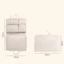 7-In-1 Travel Packing Cubes, Clothes, Underwear & Lingerie Organizer Bags, Business Trip Portable Suitcase, Travel Essentials, Luggage, Lightweight - Multicolor - View 14