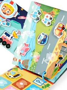 Early Childhood Education Cognitive Learning Busy Book, No Cutting Or Tearing Required, STEM Educational Toy - BQ Quiet Book - View 10