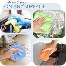 Microfiber Cleaning Cloth Microfiber Towels 24 Pack Washcloths Pink Cleaning Rags Reusable Microfiber Towel Microfiber Cloth Rags Lint Cloth 12Inchesx12Inches - Màu hồng + Gói 24 cái - Xem 6