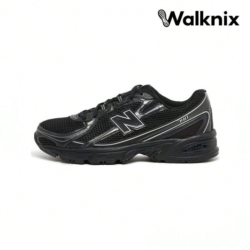 New Balance 740v2 'Black Silver Metallic' Sneakers Men U740BM2 - 彩色 - 查看 1