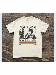 Pretty In Pinkie Unisex T-Shirt For Men And Women, 100% Cotton, Soft, Essential For Casual Streetwear In Any Season, Versatile Style For All Seasons, Affordable For Everyday Wear And A Perfect Gift For Fans And Friends - 220g - 白色 - 查看 1