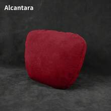 Para mercedes-benz GLE Alcantara reposacabezas de coche almohada para asiento de coche almohada para el cuello asiento de coche columna cervical accesorios de almohada para el cuello - 2 amarillos - Ver 9