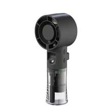 1 pieza Ventilador de Niebla Portátil de Mano, Ventilador de Pulverización Recargable por USB Silencioso, 4 Modos de Velocidad, 800mAh, Ventilador de Escritorio Miniatura para el Hogar, Oficina, Viaje - Multicolor - Ver 7
