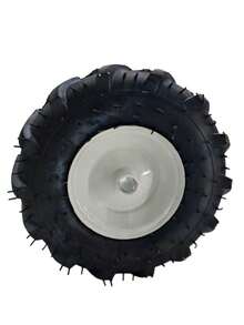 Lốp hơi 13x5.00-6 kiểu xương cá với vành trắng dành cho xe ATV, xe địa hình, xe go-kart, máy cắt cỏ, máy cày tuyết. - bánh xe - Xem 6
