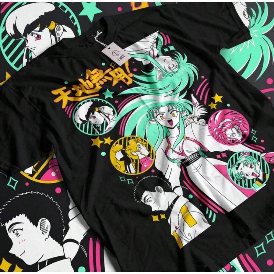 Estilo Fire / Ropa Urbana / Estilo Japonés / Unisex / 100%. - Negro - Ver 1